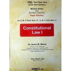 Aarti Constitutional Law -I Paper Solution Sem 2 by Dr.